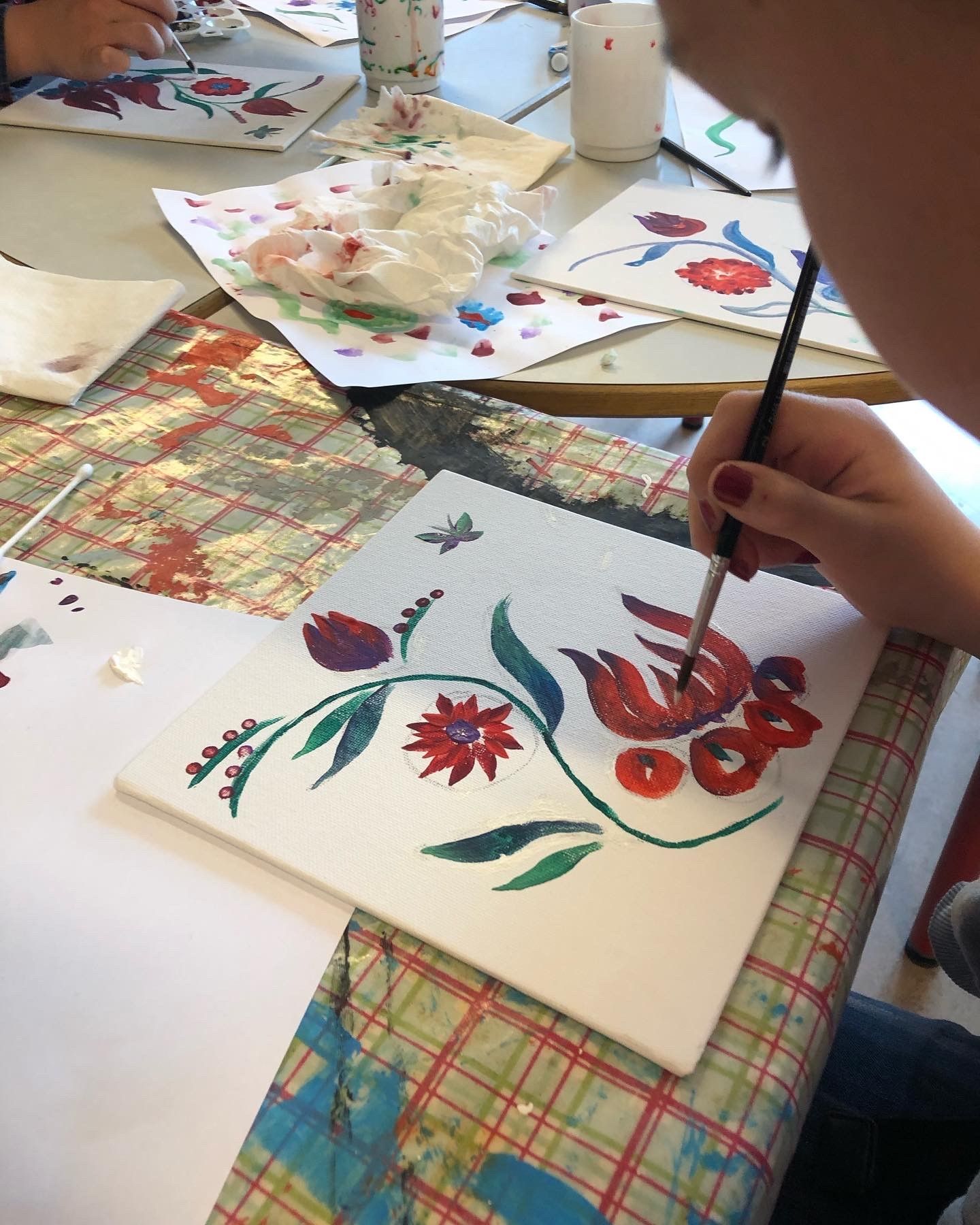 pige maler ukrainsk - petruskakunst