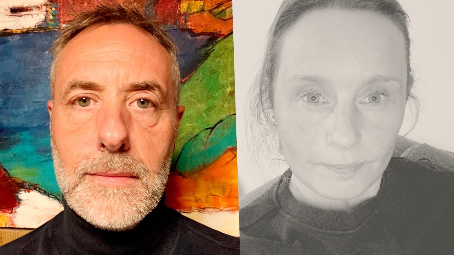 Uffe Ladegaard og Vicky Brommann fra Fagudvalget for DSA