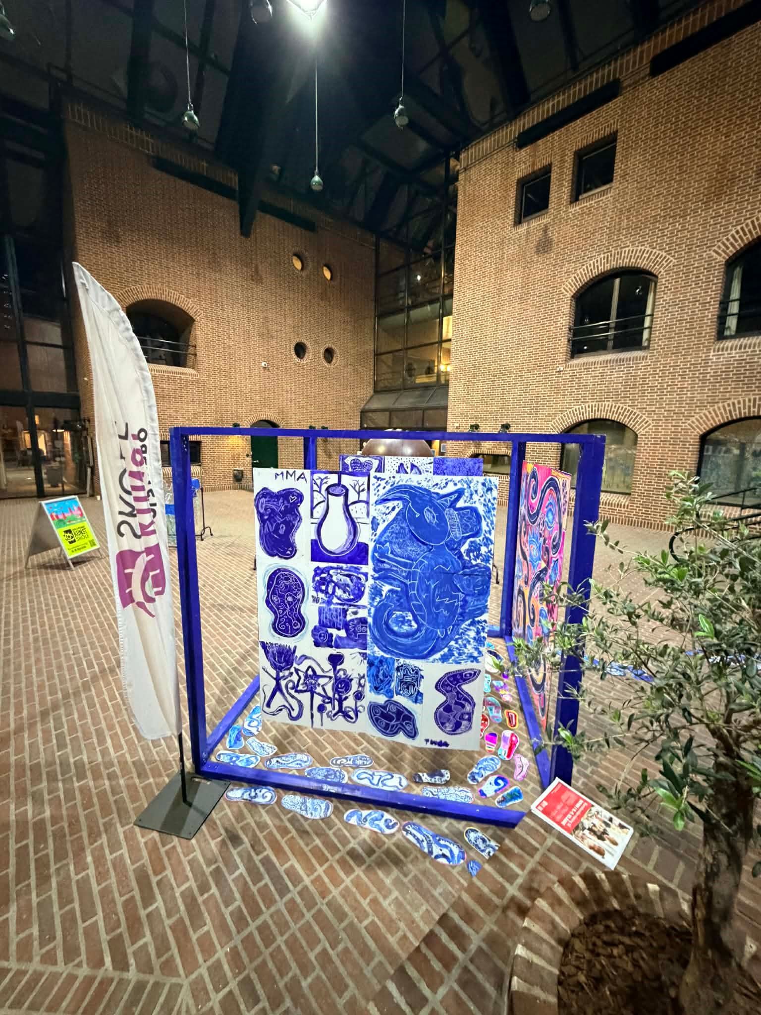 Elevkunst i Holstebro R&aring;dhus