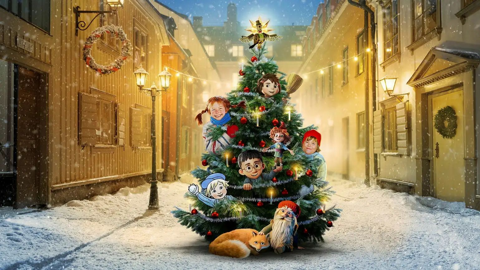 Filmplakat Jul med Astrid Lindgren