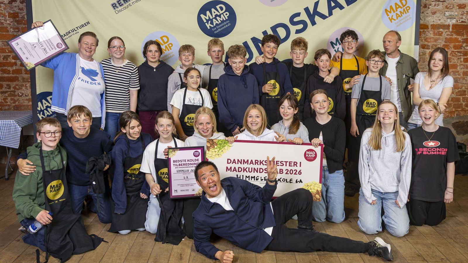6.A fra Himmelev Skole til DM i Madkundskab