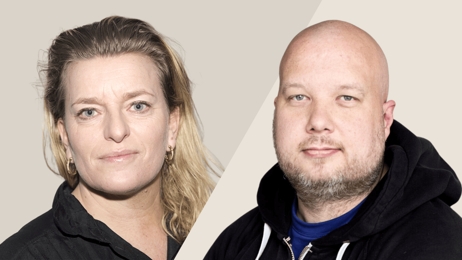 Morten Korsbakke og Trine Hemmer