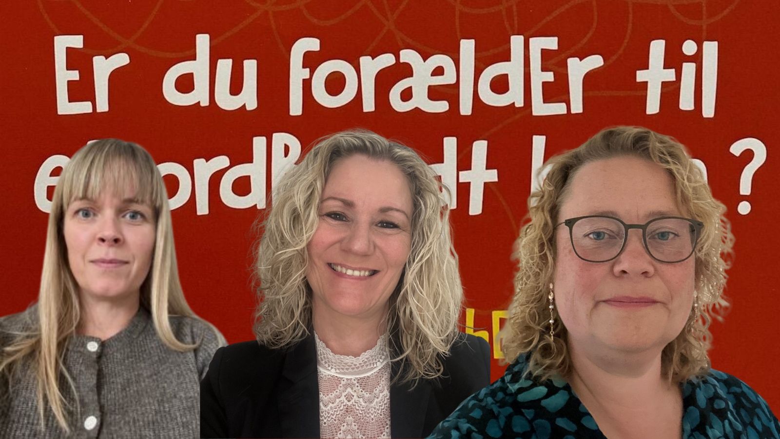 Mette Juul Hansen, Helle Hauerslev Galsgaard og Katrine Bolsmand Linde