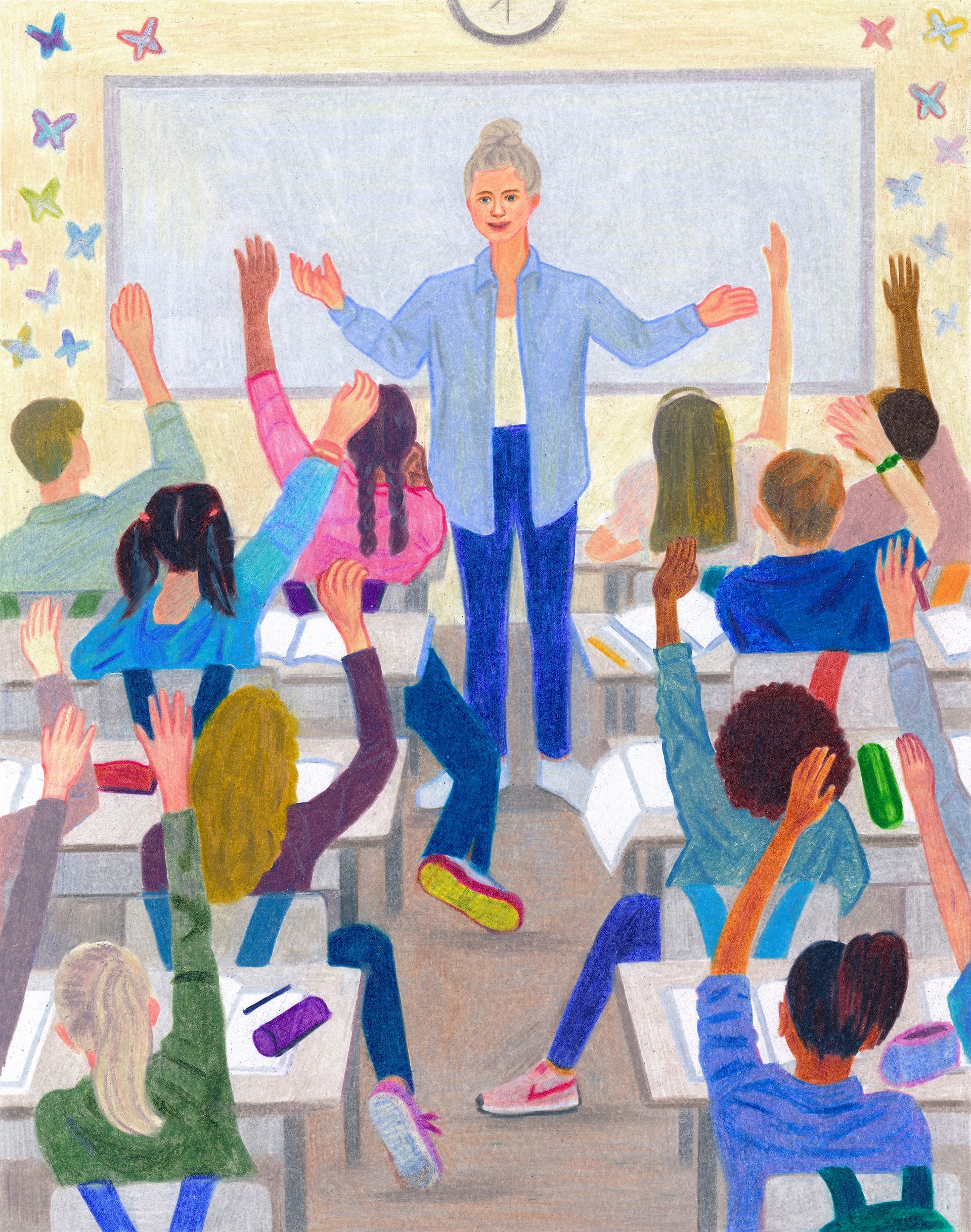 Featured image for Forsker: L&aelig;rere bliver i jobbet for eleverne