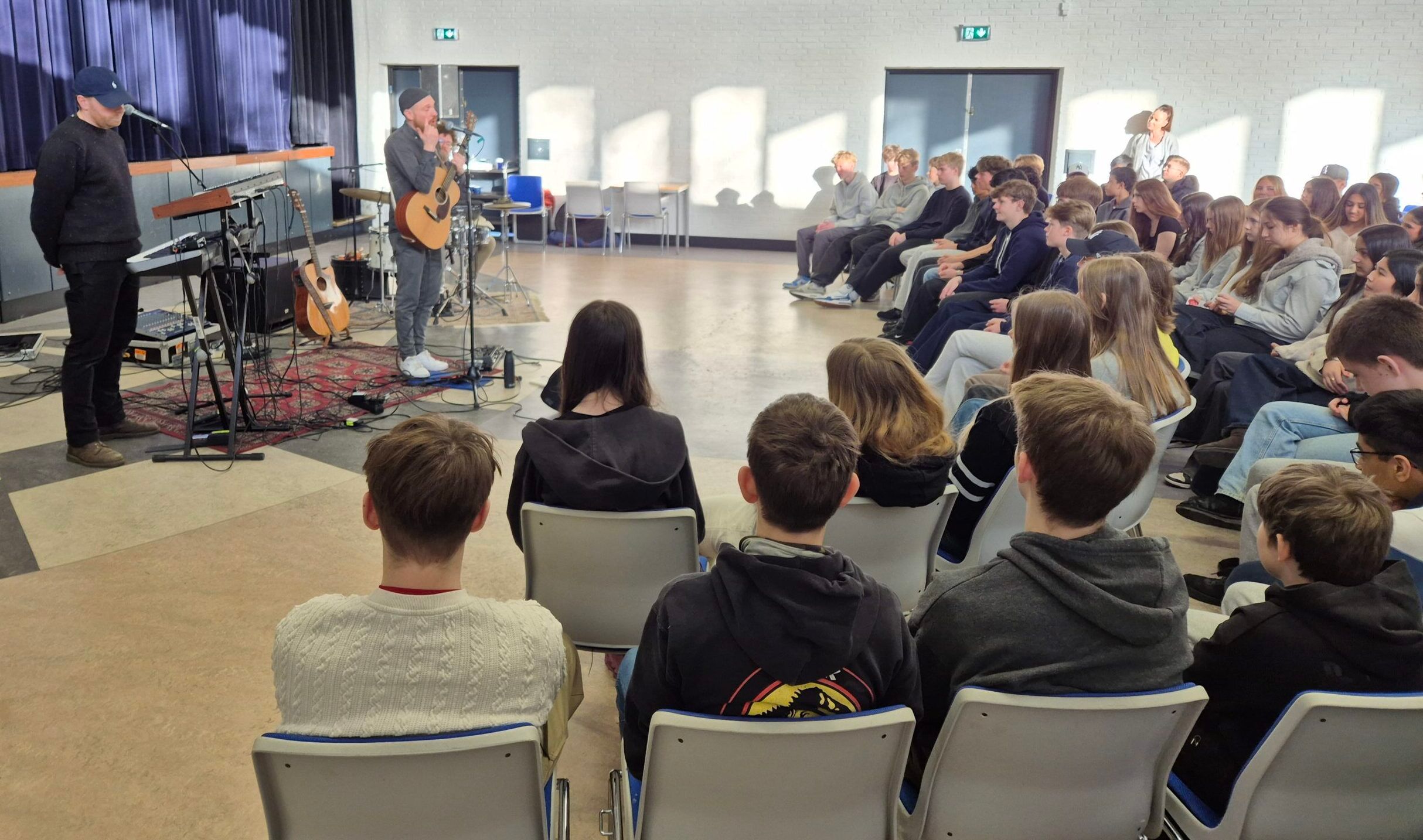 Skolekoncert Martin Baltser
