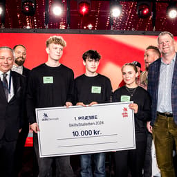 De vandt Skills Stafetten, fordi de hader at tabe