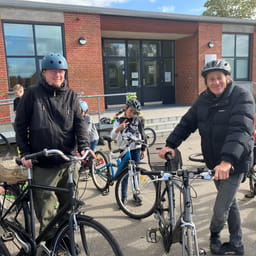 På Store Merløse Skole kan eleverne vælge cykling som valgfag
