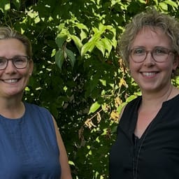 Dorte Fredtoft Olesen og Nina Mathilde Haselbach