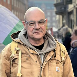 Demonstranter: Lærerforeningen skal ikke investere i krigsforbrydelser