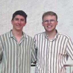 Billede af Simon Johan Jensen og Lucas Søbjerg Jørgensen