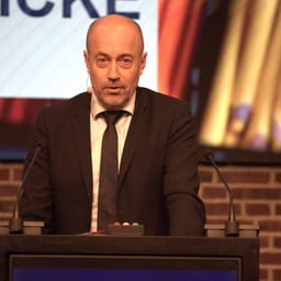 Magnus Heunicke på talerstolen til kongres 2026
