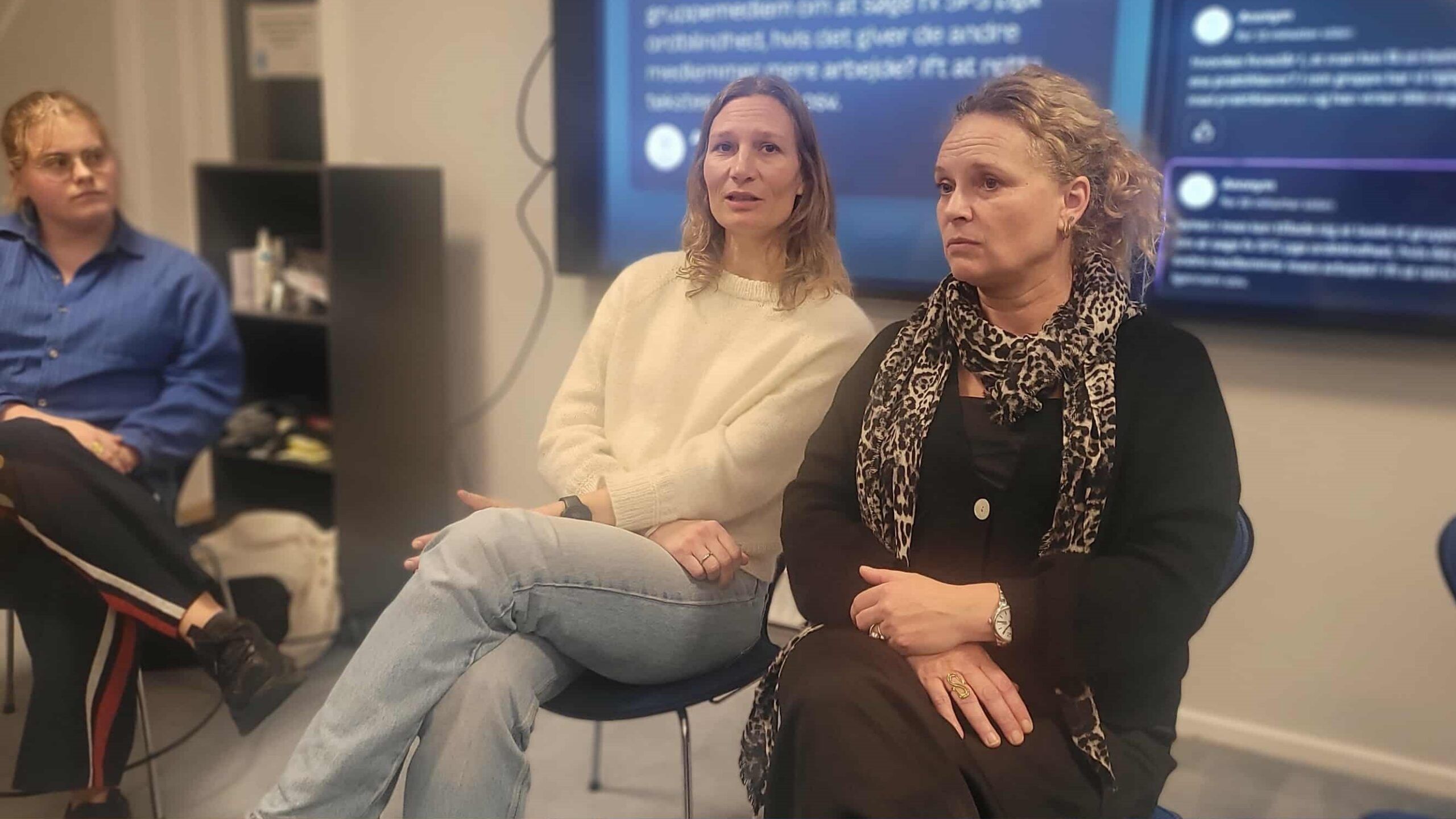 Mathilde Holmegaard er praktikvejleder og stillede op i monopolet og svarede p&aring; sp&oslash;rgsm&aring;l fra f&oslash;rste&aring;rsstuderende
