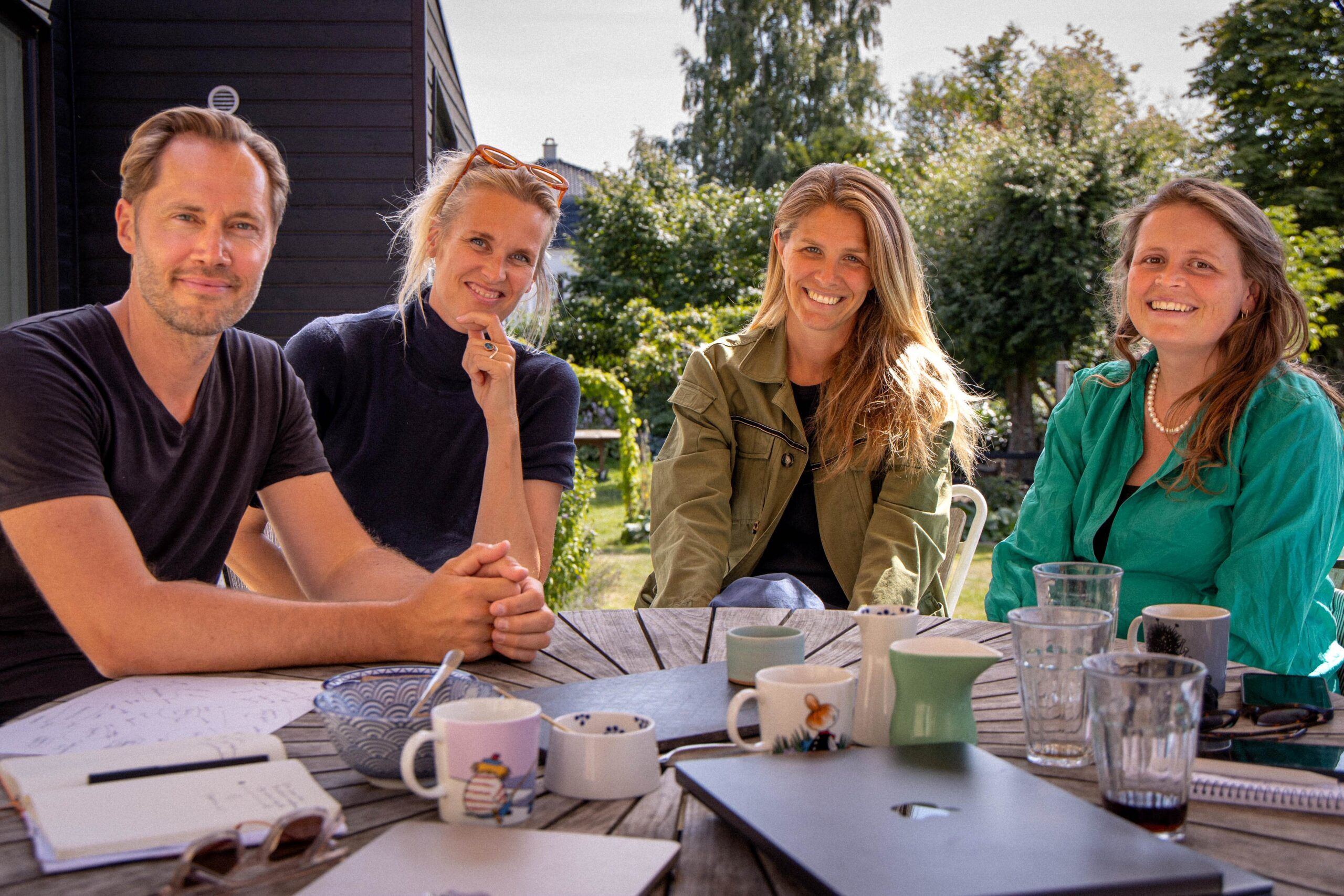 Billede af Louise Gielov, Jens Langorn, Maja Schmidt og Mette Bjerregaard