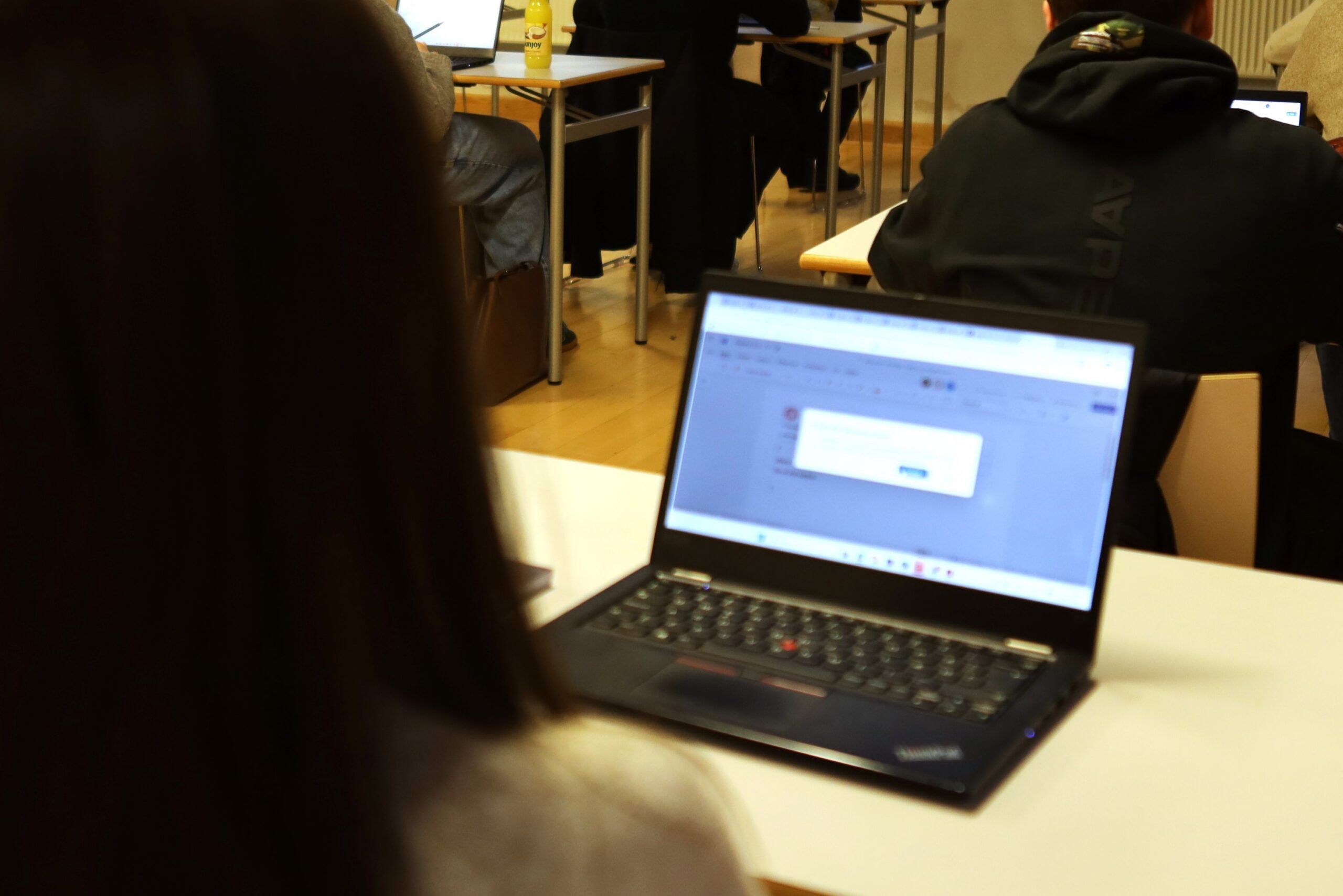 Bærbar computer til terminsprøve