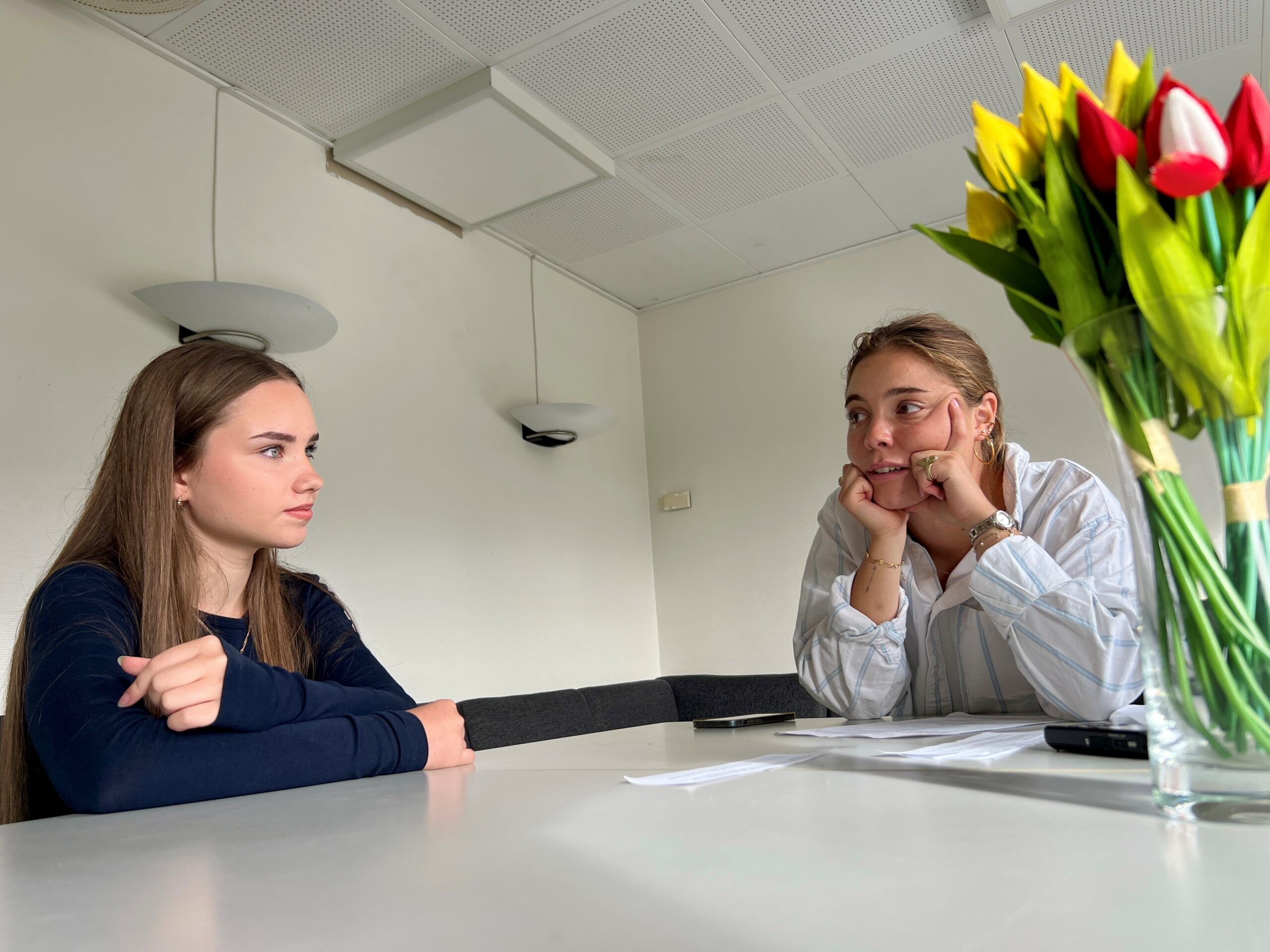 Studerende Liv Winther interviewer Anastasiia