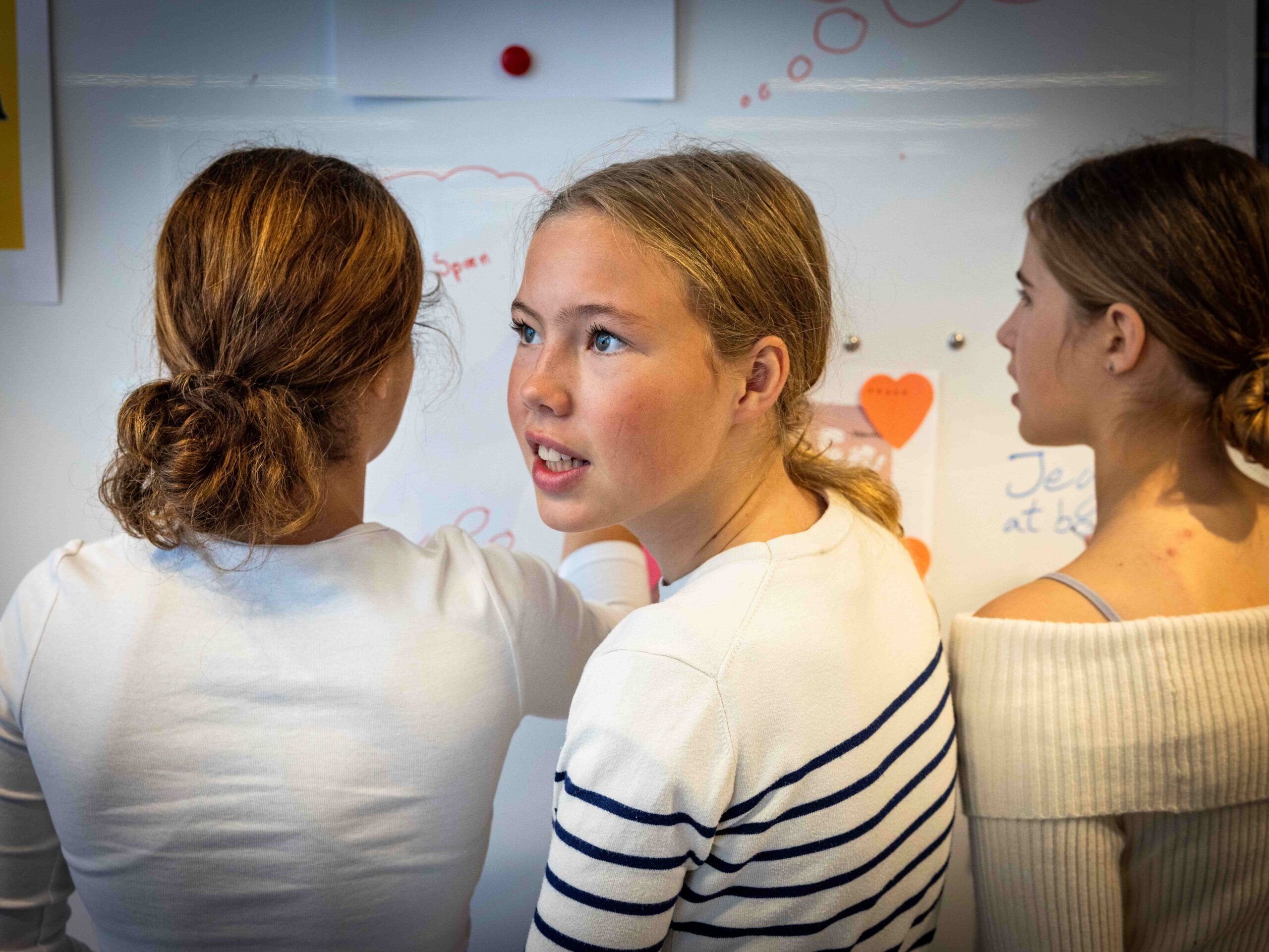 Elever fra Skolen p&aring; Nyelandsvej