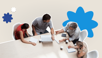 Lærere, som holder møde