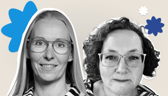 Majbritt Pless og Mia Severin-Rasmussen