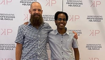 Portræt af Martin Olsen og Rasmus Quaade.