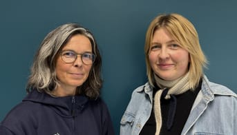 Rikke Lübæch Christensen, skolekonsulent i Børn og Unge, Aalborg Kommune og Lotte Fuglsang Poulsen, lærer på UngAUC
