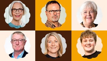 Billede af Maria Rørbye Rønn, Børns Vilkår, Gordon Ørskov Madsen, Danmarks Lærerforening, Bente Boserup, Børnerådet, Lars Sloth, formand for Børne- og Kulturchefforeningen, Dorte Andreas, Skolelederforeningen og Magnus Herrmann, Danske Skoleelever.