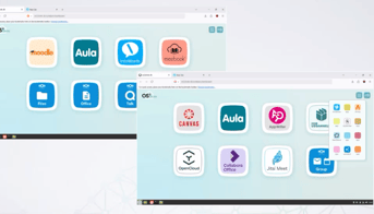 Skærmbillede af udkastet til OS2skole