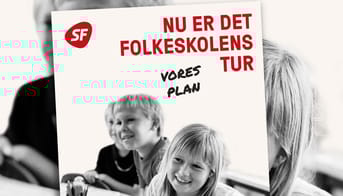 Et billede af SFs skoleudspil 'Nu er det folkeskolens tur'