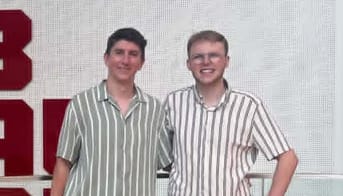 Billede af Simon Johan Jensen og Lucas Søbjerg Jørgensen