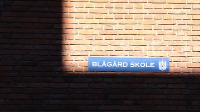 Nørrebro-skolen Blågård Skole set udefra.