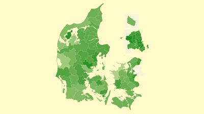 Et danmarkskort