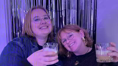 Portræt af Melanie Vick og Kristina Koch Kristensen