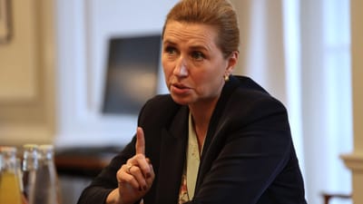 Mette Frederiksen i statsministeriet