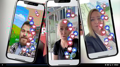 Skolebestyrelsesformand Jeppe Klenitz-Jakobsen, skoleleder Mette Vadsager og kommunikationsmedarbejder Pernille Haagensen