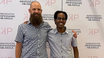 Portræt af Martin Olsen og Rasmus Quaade.