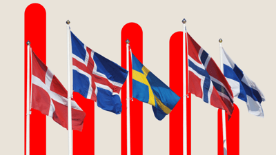 International sammenligning mellem lærerne i Danmark, Island, Sverige, Norge og Island.