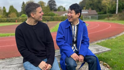 Jacob Nossell og Caspar Eric er begge værter på podcasten 'Specialskolen Indefra'
