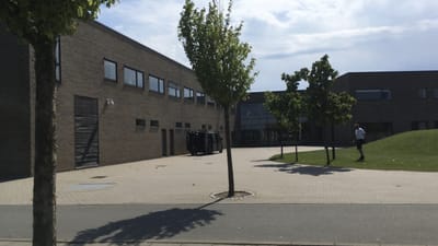 Facade og gårdmiljø, Ørstedskolen, Rudkøbing
