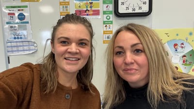 Maria Buhl og Anna Hedensted