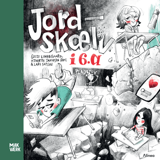 "Jordsk&aelig;lv i 6. a" Bogforside