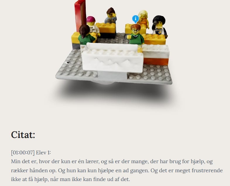 En elevproduktion af matematikvanskeligehder i lego